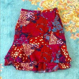 Boden Floral Skirt